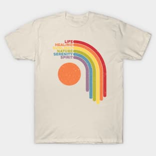 LGBT Pride Flag Colors Meaning T-Shirt